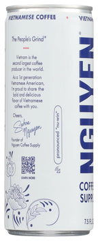 Nguyen Coffee Supply Classic Black Cold Brew Coffee, 7.5 FZ