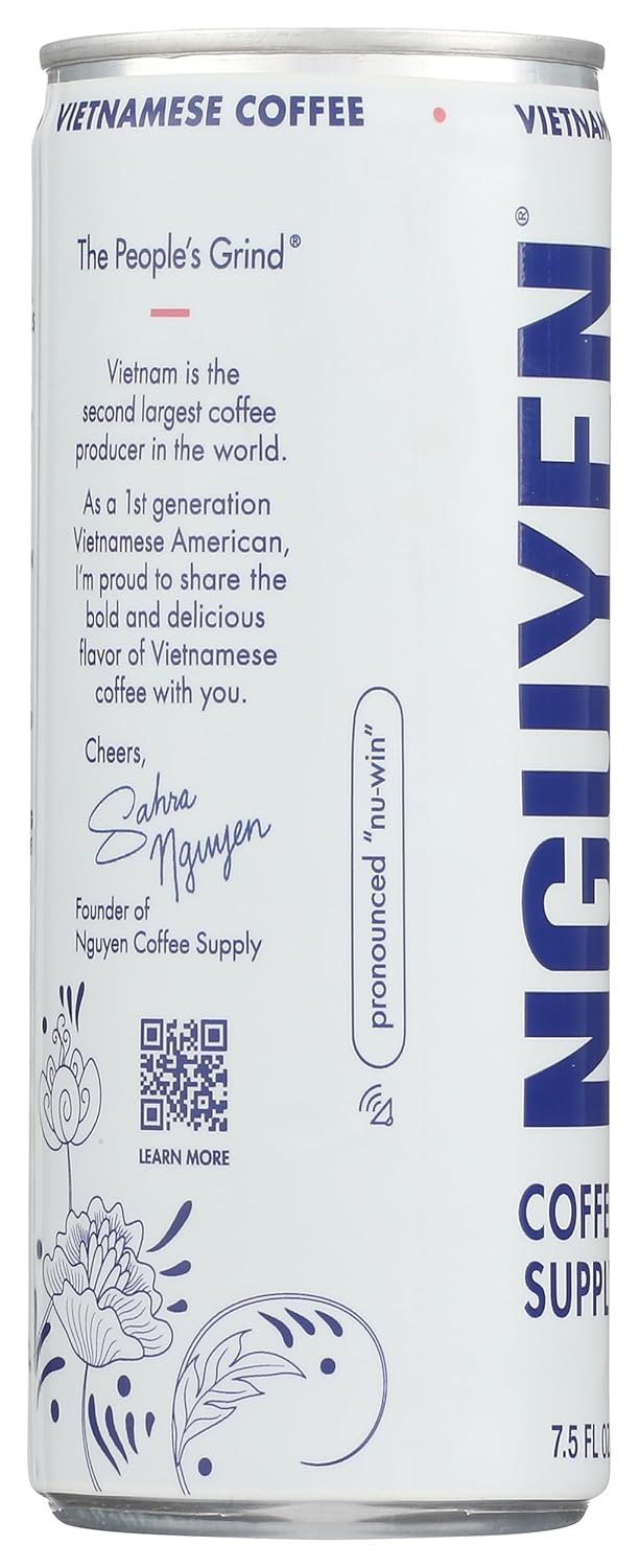 Nguyen Coffee Supply Classic Black Cold Brew Coffee, 7.5 FZ