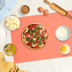 Silicone Mats for Kitchen Counter, Nonslip Silicone Mats for Crafts Countertop Protector Heat Resistant Mat (Coral, 78.7"L x 15.7"W)