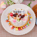 Rainbow Sprinkles Edible Cake Decorations, 6 Sizes Mix Colorful Pearl Sugar Sprinkles for Cupcake Cookies Ice Cream Donuts Baking Topping 4.6 oz