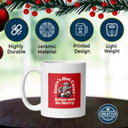 11 OZ Novelty Coffee Mugs - Christmas Gift (Christmas-themed hot chocolate.)