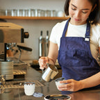 4oz Stackable Cup, Vacuum Insulated Espresso Cup Set of 2, Espresso Shot Glass for Coffee, Double Wall Stainless Steel Mini Tumbler Shot Glasses with Straw and Lid (A-white2P, 4oz)