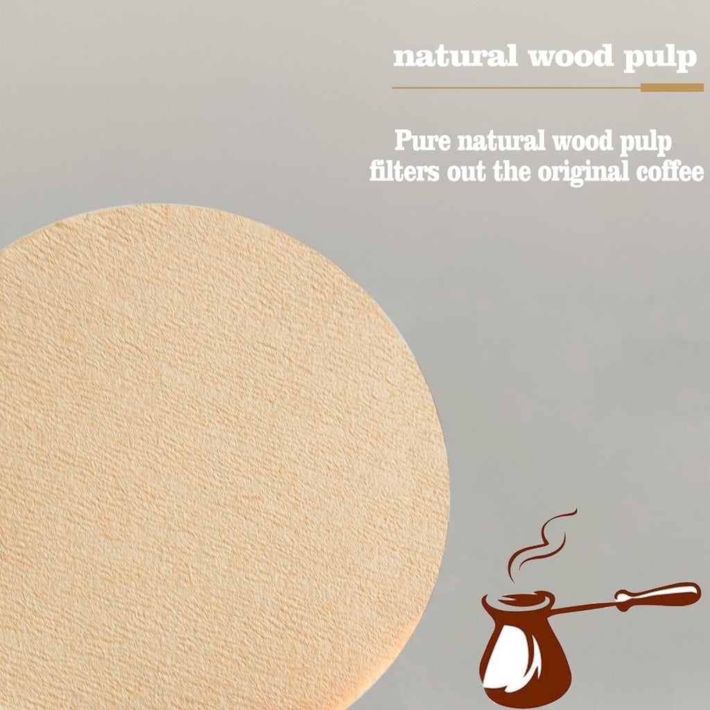 800 Count Espresso Coffee Filters, 58 mm Unbleached Round Coffee Paper Filter for Espresso Machine, Disposable Coffee Filter Compatible with Espresso Coffee Maker