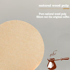 800 Count Espresso Coffee Filters, 58 mm Unbleached Round Coffee Paper Filter for Espresso Machine, Disposable Coffee Filter Compatible with Espresso Coffee Maker