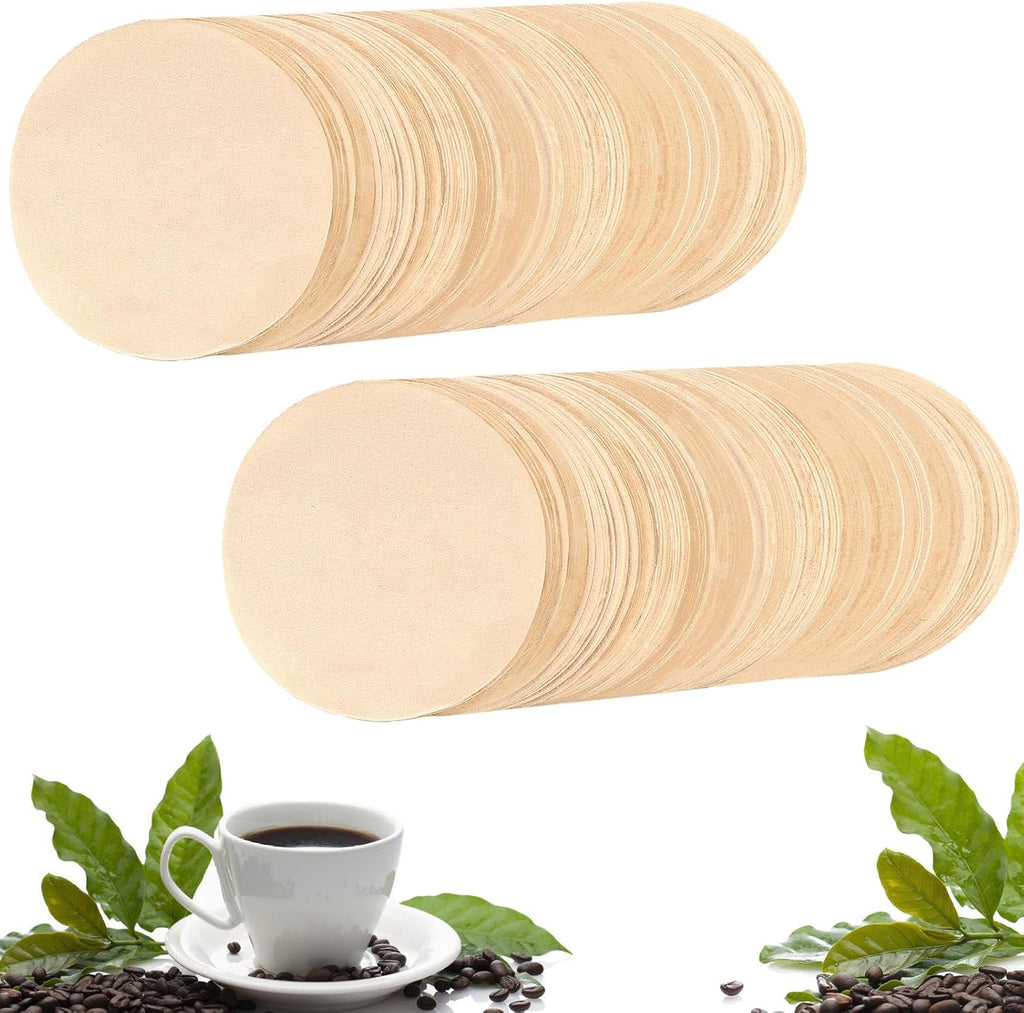 800 Count Espresso Coffee Filters, 53 mm Unbleached Round Coffee Paper Filter for Espresso Machine, Disposable Coffee Filter Compatible with Espresso Coffee Maker