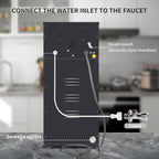 Commercial Milk Frother, 2500W 110V Automatic Steam Boiling Water Machine Electric Steam Milk Frothing Machine Espresso Coffee Milk Foam Machine Steamer with LED Display for Coffee Tea Shop