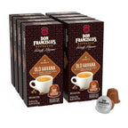 Don Francisco's Old Havana Espresso Pods: 80 Recyclable Aluminum Capsules, Intensity 8 Medium Dark Roast, Nespresso Original Line Compatible - Bold Cuban-Style coffee with Nutty Notes