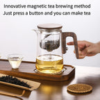 Enchanti Tea Pot, Magic Witchcraft Glass Tea Steepr, Detachable Loose Tea Glass Tea Infuser, Suitable for Loose Tea or Black Tea,Ideal Gift forTea Lovers, 27 Ounces (about 800 ml)
