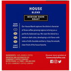 Community Coffee House Blend Medium-Dark Roast Single-Serve Keurig K-Cup Pods, 12 Count (Pack of 1)