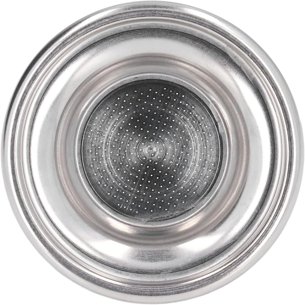 58mm Portafilter Filter Basket, 1 Cup Single Wall Coffee Maker Coffee Powder Filter, Porous Stainless Steel Coffee Filter for Extraction, Coffee Machine Accessories