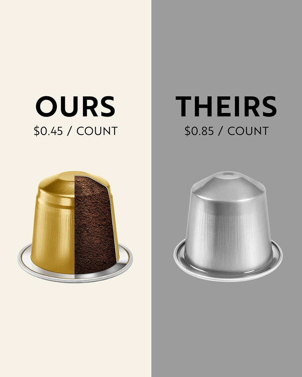 ROSSO CAFFÈ 60 Espresso Coffee Pods for Nespresso Original Machines - Pack of Rich and Bold Capsules, 3 Premium Intense Dark Flavors