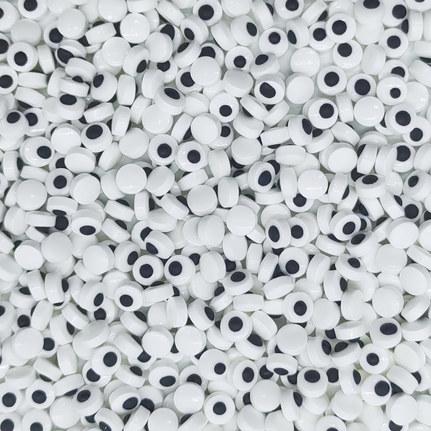 7mm Mini Candy Eyes for Decorating Edible Candy Eyes Eyeballs Halloween Sprinkles for Cake Decorations, Baking, Ice Cream, Cookies, Cupcake Topper 3OZ