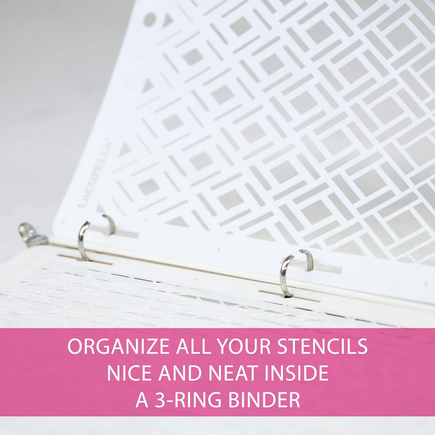 Large Cake and Baking Decorating Stencil (Madame)