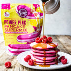 Suncore Foods Power Pink Pitaya Pancake & Waffle Mix, Non-GMO, 20oz (1 Pack)