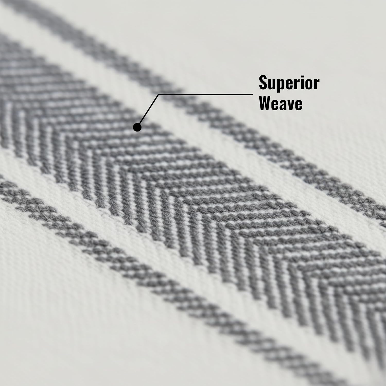 Kitchen Towels | Tea Towel for Craft| Cotton Dish Towels| Reusable Bulk Cleaning Cloths Grey Hand Towels| Soft Super Absorbent Quick Dry Dish Rags Machine Washable 6 Pack 15" x 25"