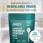 Judee's Gluten Free Complete Meringue Powder Mix - 11.4 Oz for Baking and Decorating - Gluten-Free, Nut-Free, No Preservatives - Make Meringue Cookies, Pies, Frosting, Royal Icing