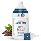 Pure Clove Extract, 1 Gallon - Natural Essence for Beverage Formulations, Bulk Manufacturing, Professional Food Developers - Kosher Certified, Vegan, Gluten-Free, Keto Friendly