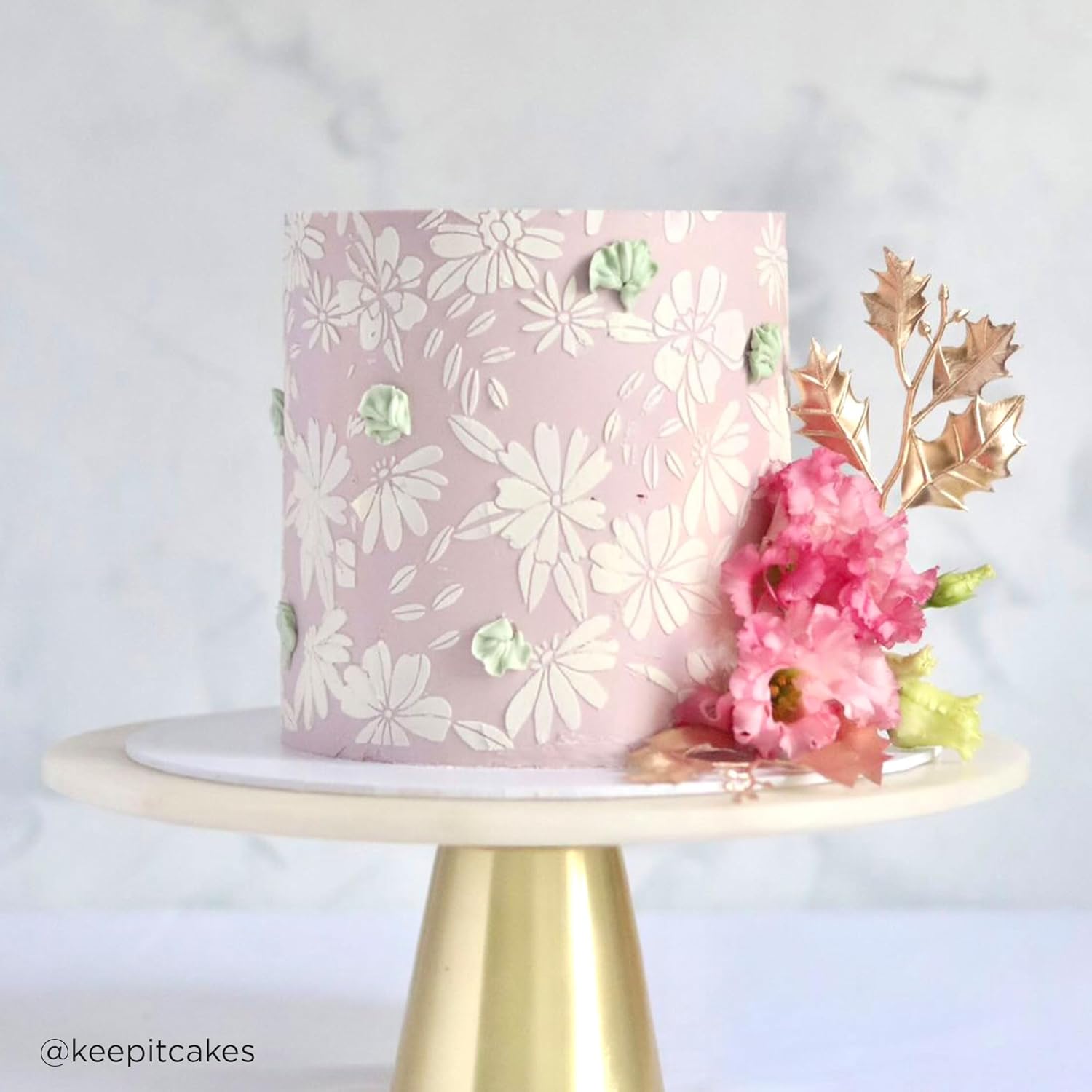 Large and Tall Cake Decorating Stencil (RAMPAI)