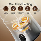 Electric Milk Frother and Steamer 4-in-1, 16.9oz/500ml Large Capacity, Frother for Coffee with Warm/Cold Foam, Warm Milk & Hot Chocolate for Latte, Cappuccino