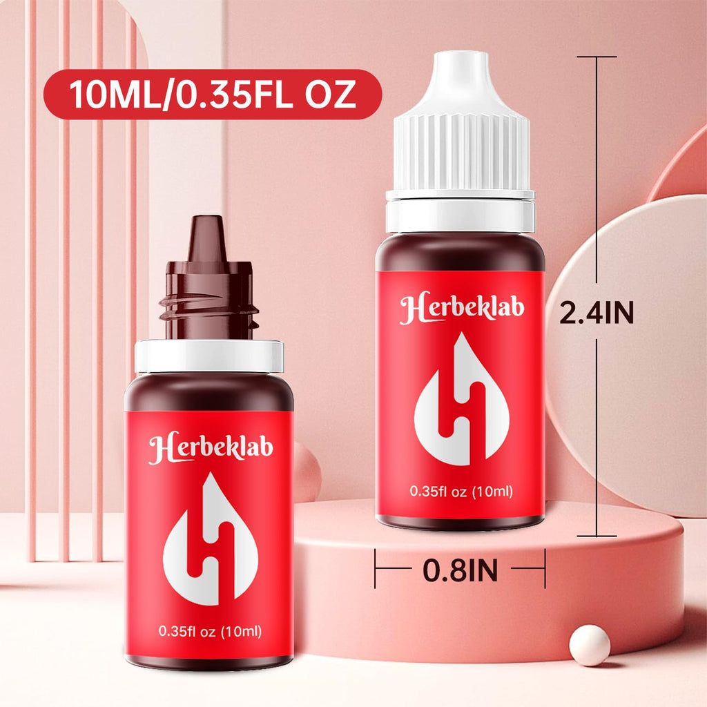 Food Coloring Liquid Food Dye Water Based Food Color 6 Colors x 10 ml Liquid Food Coloring Set for Baking Icing Cake Decorating Easter Egg - 2.1 Fl Oz