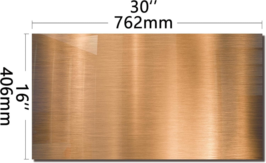 DAIFURONGE Tempered Glass Backsplash For Kitchen Behind Stove,Stove Backsplash Top Cover,Easy to Clean Glass Splashback, Sink Cover Splash Guard, Kitchen Wall Decor (30"x16"(76.2x40.64cm))