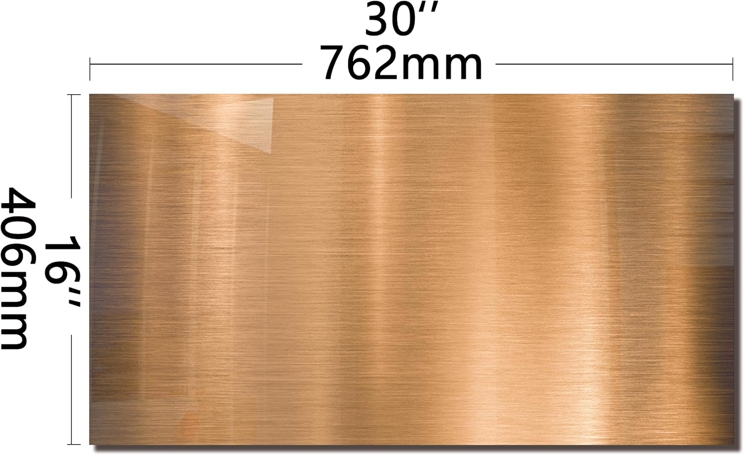 DAIFURONGE Tempered Glass Backsplash For Kitchen Behind Stove,Stove Backsplash Top Cover,Easy to Clean Glass Splashback, Sink Cover Splash Guard, Kitchen Wall Decor (30"x16"(76.2x40.64cm))