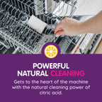 Vamoosh 6-in-1 Dishwasher Cleaner | Natural Citric Acid Cleaning Formula | Limescale Removal | Grease Elimination | Eco-Friendly | Made in the UK | 50g (Pack of 2)