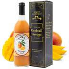 Liquid Alchemist Mango Syrup for Drinks - Real Ingredients Make our Mango Puree for Cocktails the Perfect Margarita Mix - Our Tropical Cocktail Syrup are Small Batch, Non-GMO & Vegan (25 oz)
