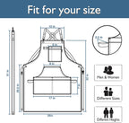 5 Pack Kitchen Apron, Work Apron, Canvas, Multiple Pockets, Gardening, Painting, BBQ, Artist, Carpenter, Sizes M to XXL, Blue