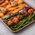 Nonstick Non-Toxic 18-inch Half Baking Sheet 2-Pack | Premium Extra Thick Sheet Pan | Warp Resistant Large Cookie Sheet