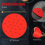 Pie Weights for Blind Baking 9" Tart Pan,Silicone Pie Weight for Baking Crust,Reusable Pies Crust Weights – for Pies/Tart/Quich– Food-Safe,Dishwasher Safe – Designed Exclusively for 9 in. Tart Pan