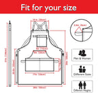 Kitchen Apron, Work Apron, Canvas, Multiple Pockets, Gardening, Painting, BBQ, Artist, Carpenter, Sizes M to XXL, Red