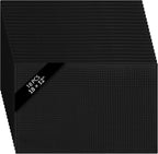 Tioncy 18 Pcs Bar Mat for Countertop 18 x 12 Inch Non Slip Cocktail Rubber Coffee Bar Service Mat for Bartending Hot Dishes Restaurants Barbershop Clippers Hot Pads, Black