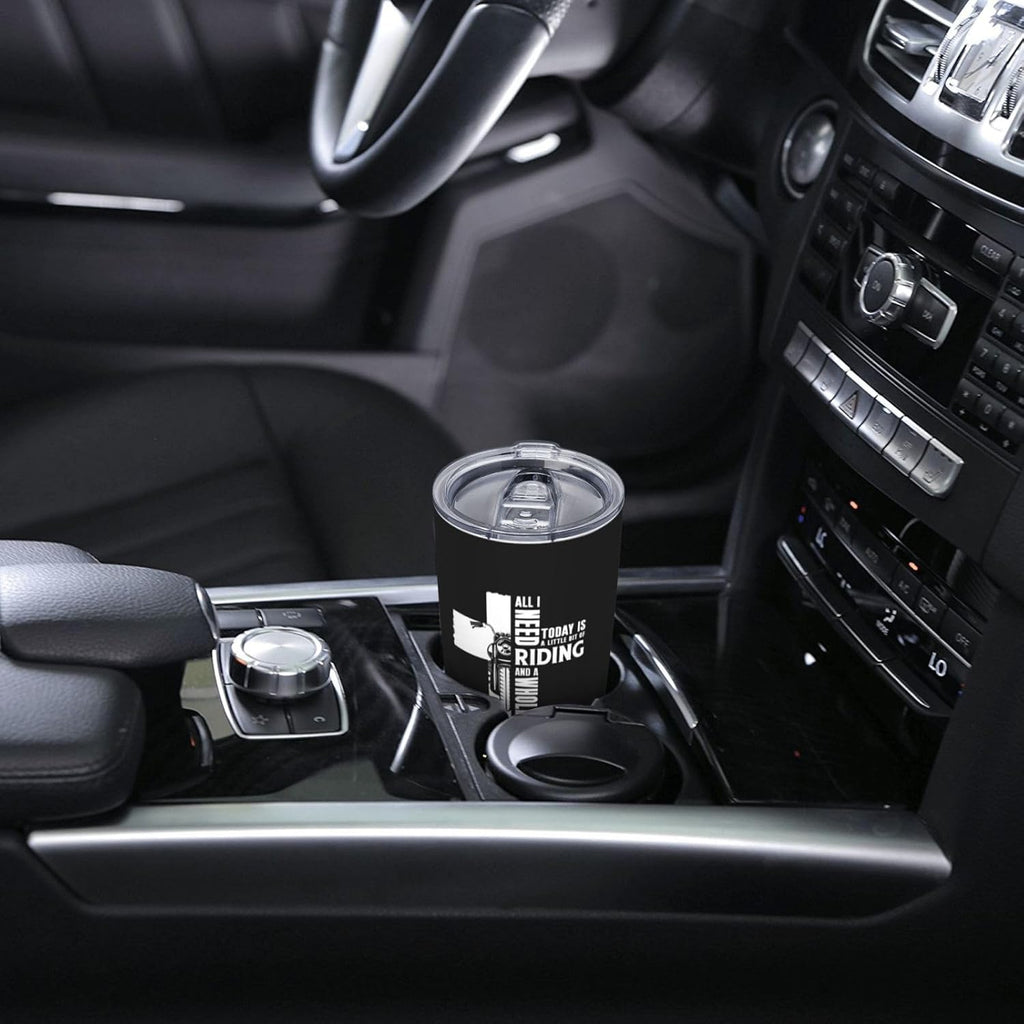 Therapy Is Expensive Wind Is Free Stainless Steel Tumbler 20 oz, Motorcycle Gifts for Men Travel Mug Cups, Birthday Gift for Motorcycle Lovers, Dad, Grandpa, Boyfriend