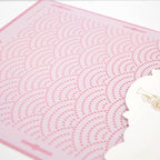 Cake Decorating Stencil for Tall Buttercream Cake, Royal Icing, Ganache, Paint, Airbrush (ORIO)