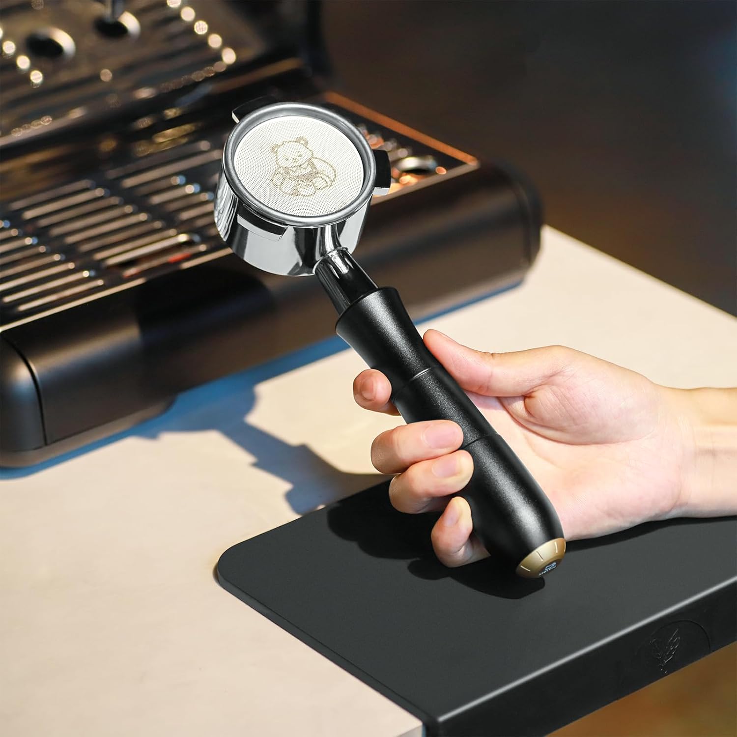 MEION 51mm Espresso Puck Screen-3 Pack 0.2mm Ultra Thin Espresso Puck, Stainless Steel Reusable Coffee Filter, Compatible with Espresso Machine 51mm Portafilter Basket