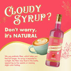 ChocZero Flavoring Syrup, Strawberry Flavor, Sugar Free Syrup for Drinks, Keto Friendly, 25.4 Fluid Ounces