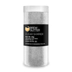 Brew Glitter - Clear Shimmer (50g 1x Jar) | Edible Glitter for Cocktails, Mocktails and Beverages