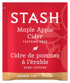 Stash Tea Maple Apple Cider Herbal Tea - Naturally Caffeine Free, Non-GMO Project Verified Premium Tea with No Artificial Ingredients, 18 Count (Pack of 6) - 108 Bags Total