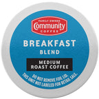 Community Coffee Breakfast Blend 12 Count Coffee Pods, Medium Roast, Compatible with Keurig 2.0 K-Cup Brewers, 12 Count (Pack of 2)