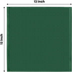Artoid Mode 100% Cotton Dark Green Waffle Weave Kitchen Dish Cloths, 12x12 Inch Ultra Soft Absorbent Quick Drying Kitchen Dish Towels Set of 6