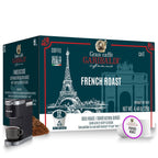 Caffè Garibaldi French Roast Coffee Pods, Single-Serve Capsules for Keurig K-Cup Brewers, Single Serve Cups, 100% Arabica Blend for Coffee Makers, 12 Count Recyclable Pods - Dark Roast