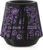 Cocinare x Chanoir KissCup Art Ceramic Espresso Cup – 2.2oz Demitasse Cup for Espresso, Pour-over coffee and Tea, Chanoir Black, Art de Paris Collaboration