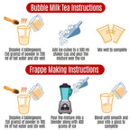 Fusion Select 2.2lb Boba Tea Powder Watermelon Bubble Tea Flavored-3-in-1 Drink Powder with Cream & Sugar - Instant Pre-Mixed Beverage for Hot or Cold Blends or Yummy Frappes