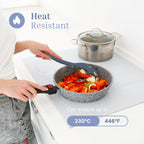 Silicone Rice Paddle Set – 2-Piece Set of Spoon Spatulas for Non-Stick Cookware – Kitchen Tools and Accessories with Comfortable Handles, Heat-Resistant Utensils for Cooking and Baking – Blue