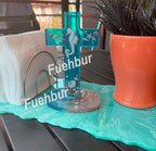 【300+ Design Optional】 Fuehbur Cross with Base Resin Silicone Large Freshie Mold for Aroma Beads DIY Hanging Candles Decoration Crafting Blessed Cross Gift【Mold Depth: 0.89 in】