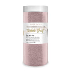 BAKELL Rose Gold Edible Glitter, 50 Grams | TINKER DUST Edible Glitter | KOSHER Certified | 100% Edible Glitter | Cakes, Cupcakes, Cake Pops, Drinks, Dessert Vegan Glitter & Dusts (50g, Rose Gold)