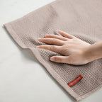 Artoid Mode 100% Cotton Brown Waffle Weave Kitchen Dish Cloths, 12x12 Inch Ultra Soft Absorbent Quick Drying Kitchen Dish Towels Set of 6