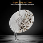 2 Pieces Espresso Puck Screen,Metal Coffee Filter,1.0mm & 1.7mm Thickness 150μm - 316 Stainless Steel,Reusable Barista Espresso Filters for Espresso 53.5mm Portafilter Filter Basket