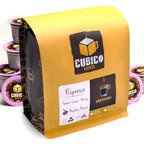 Espresso Coffee, Single Serve Coffee Pods, Premium Espresso Blend Fresh Roasted Coffee | K-Cup Compatible Brewers | Cubico Coffee | 10 Count